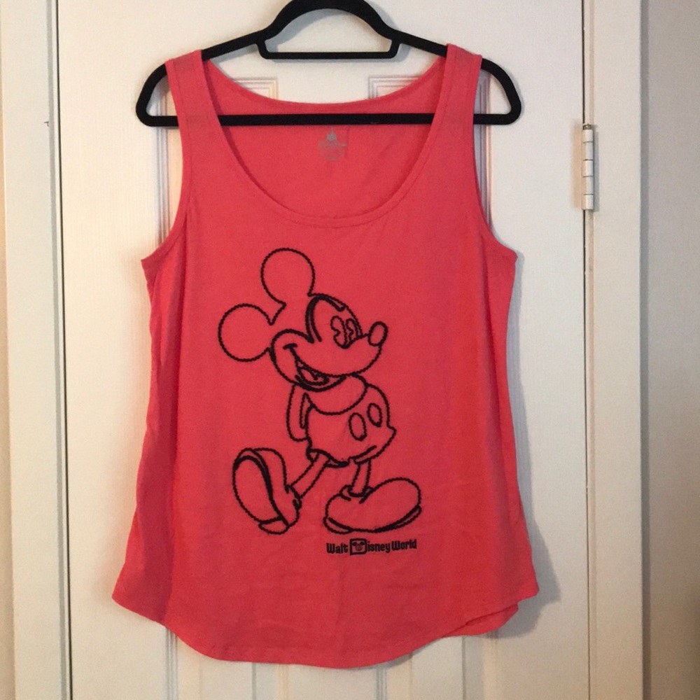 WDW stitched Mickey tank top